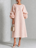LILIANA - ELEGANT FLORAL MIDI DRESS