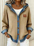 Marcy™ | Elegant Corduroy Denim Jacket