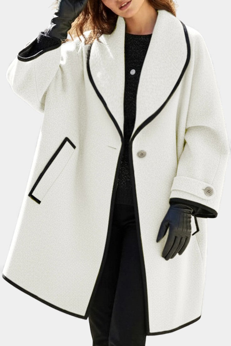 Harper | Oversized Wool Blend Coat