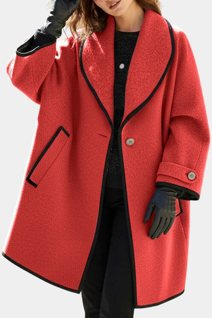 Harper | Oversized Wool Blend Coat