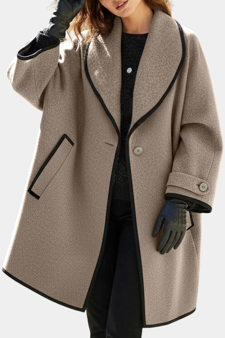 Harper | Oversized Wool Blend Coat