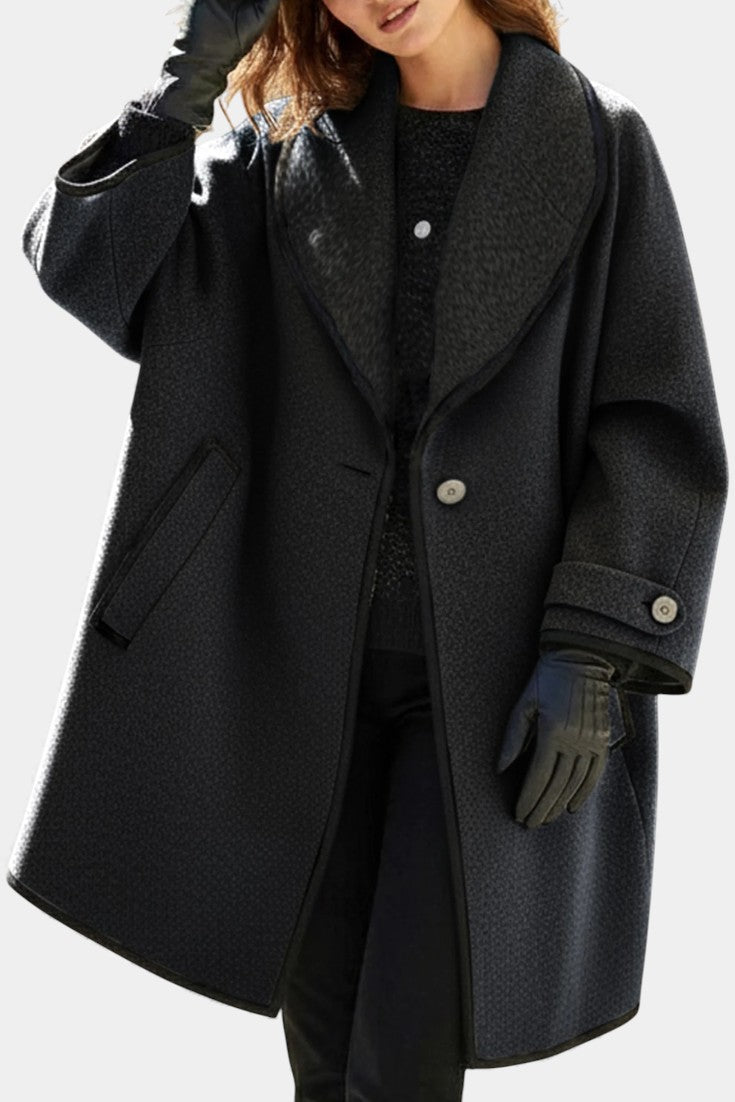 Harper | Oversized Wool Blend Coat