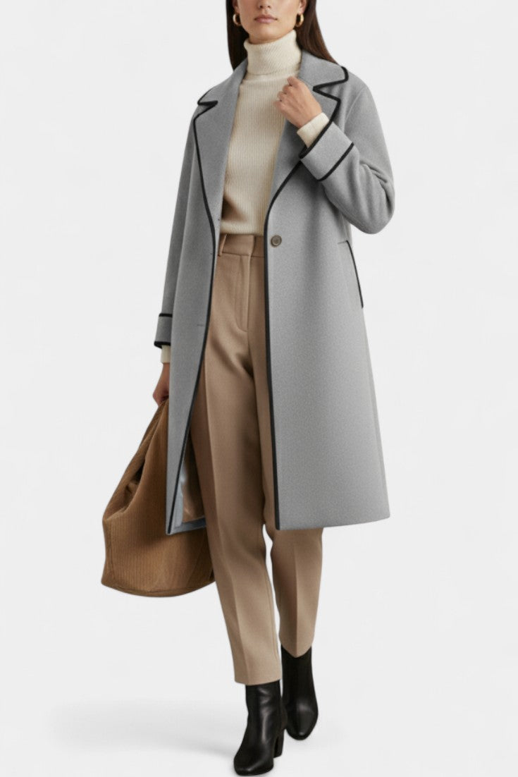 Harper | Oversized Wool Blend Coat